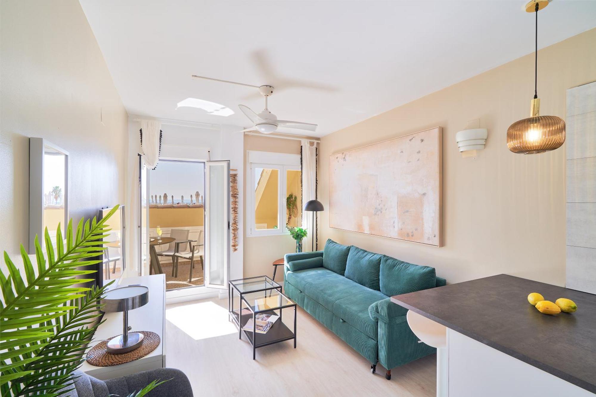 Perfect Beach Location With Roof Terrace Фуeнхирола Екстериор снимка